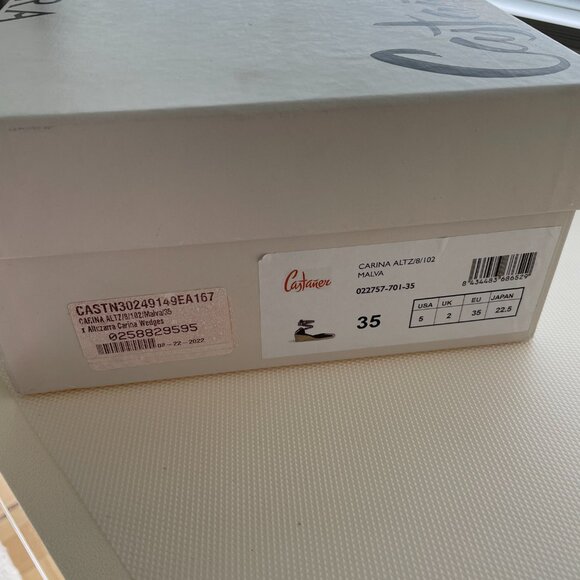 CASTANER x ALTUZARRA Carina Wedges/ Color: Malva - Picture 6 of 6